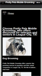 Mobile Screenshot of mobilepetgroomingleaguecity.com